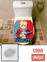 Housse de toilette - Décoration abattant wc Young ninja propaganda