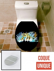 Housse de toilette - Décoration abattant wc Zeraora Pokemon