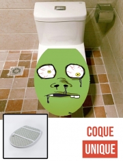 Housse de toilette - Décoration abattant wc Zombie Face