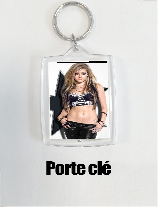Porte clé photo Avril Lavigne