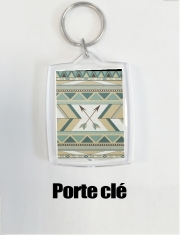 Porte clé photo Aztec Pattern 