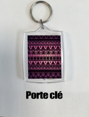 Porte clé photo Aztec Violet