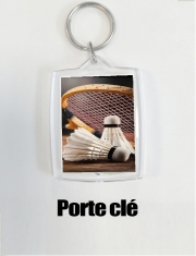 Porte clé photo Badminton Champion
