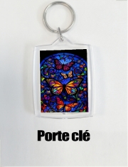 Porte clé photo Butterfly Crystal