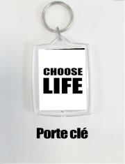 Porte clé photo Choose Life