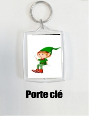 Porte clé photo Christmas Elfe