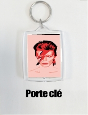 Porte clé photo David Bowie Minimalist Art