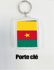 Porte clé photo Drapeau Cameroun