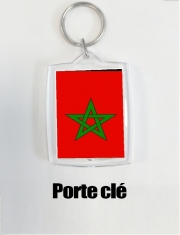 Porte clé photo Drapeau Maroc