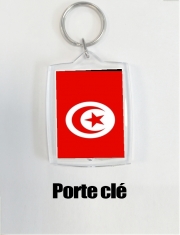Porte clé photo Drapeau Tunisie
