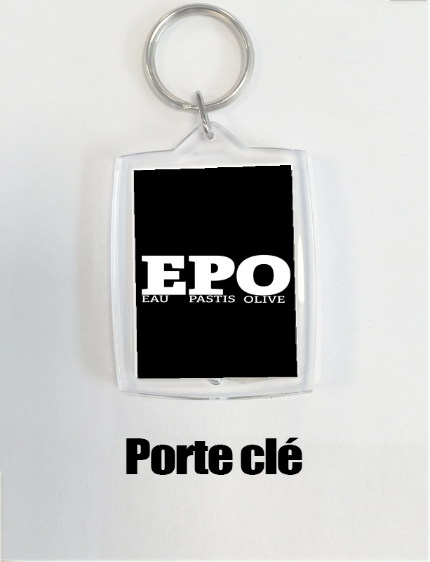 Porte clé photo EPO Eau Pastis Olive