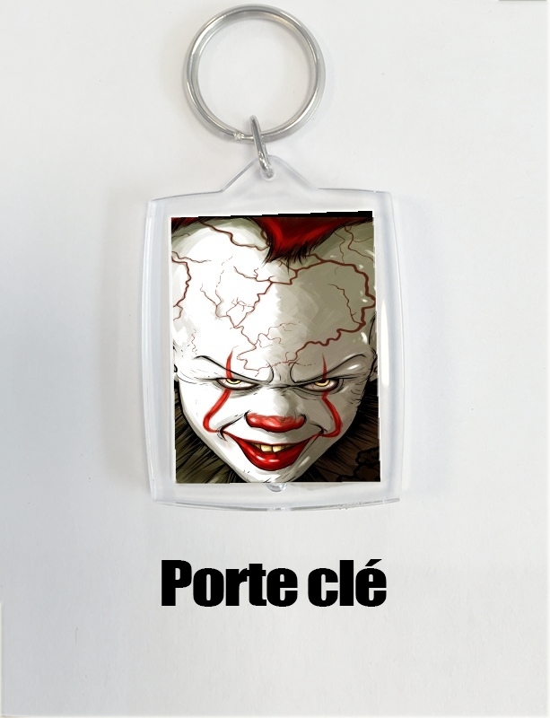 Porte clé photo Evil Clown 