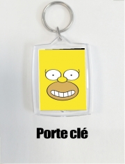 Porte clé photo Homer Face