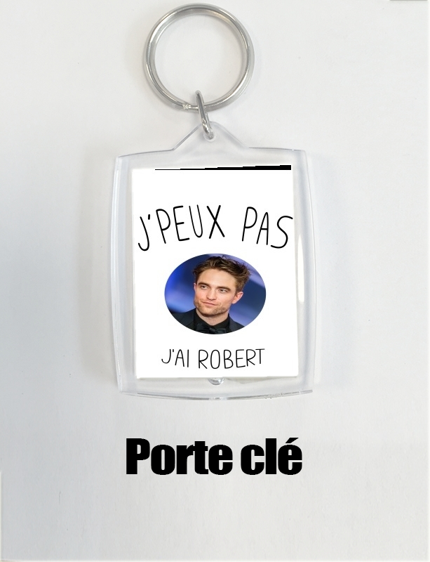 Porte clé photo Je peux pas jai Robert Pattinson