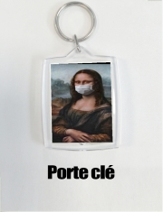 Porte clé photo Joconde Mona Lisa Masque