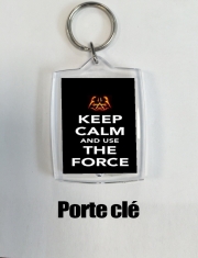 Porte clé photo Keep Calm And Use the Force