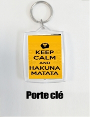 Porte clé photo Keep Calm And Hakuna Matata