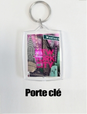 Porte clé photo New York City II [pink]
