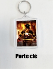 Porte clé photo Sauver ou perir Pompiers les soldats du feu