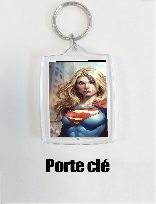 Porte clé photo Supergirl V2