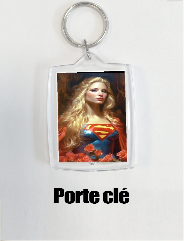 Porte clé photo Supergirl V3