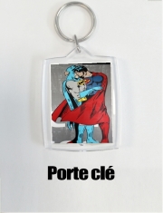 Porte clé photo Superman And Batman Kissing For Equality