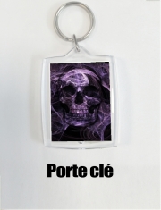 Porte clé photo Violet Skull