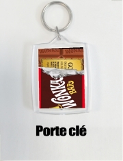Porte clé photo Willy Wonka Chocolate BAR