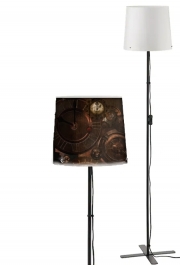 Lampadaire Brown steampunk clocks and gears