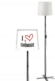 Lampadaire I love chomage