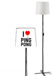 Lampadaire I love Ping Pong