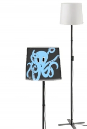 Lampadaire octopus Blue cartoon