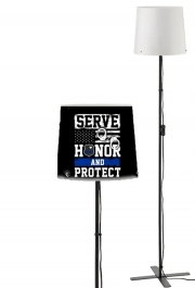 Lampadaire Police Serve Honor Protect