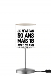 Lampe de table 50 ans Cadeau anniversaire