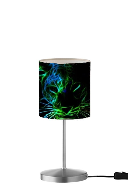 Lampe de table Abstract neon Leopard