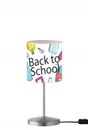 Lampe de table Back to school background drawing