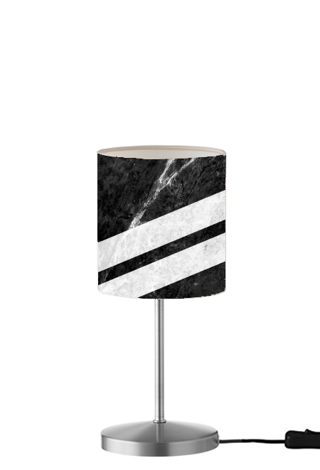 Lampe de table Black Striped Marble