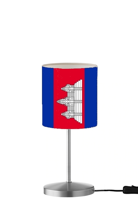 Lampe de table Cambodge Flag