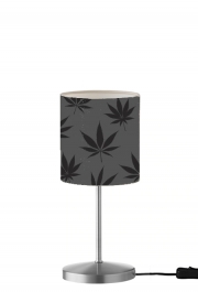 Lampe de table Feuille de cannabis Pattern