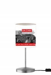 Lampe de table Chirac Un Chef cest fait pour cheffer
