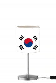 Lampe de table Drapeau Coree Du Sud
