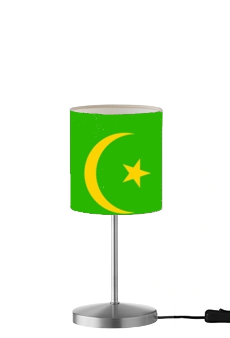 Lampe de table Drapeau Mauritanie