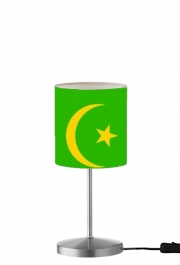 Lampe de table Drapeau Mauritanie