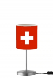 Lampe de table Drapeau Suisse