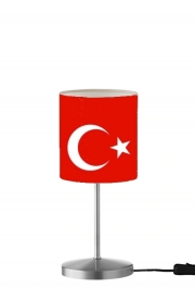 Lampe de table Drapeau Turquie