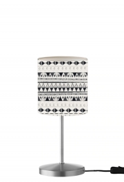 Lampe de table Ethnic Candy Tribal in Black and White