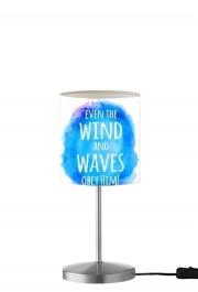 Lampe de table Chrétienne - Even the wind and waves Obey him Matthew 8v27