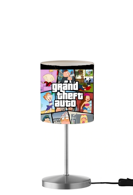Lampe de table Family Guy mashup GTA