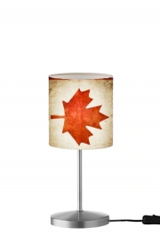 Lampe de table Drapeau Canada vintage