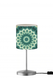 Lampe de table floral motif
